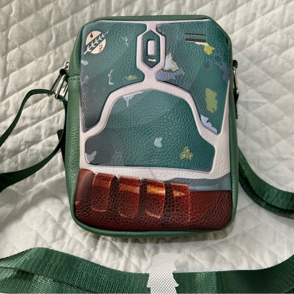Star Wars Boba Fett Armor Crossbody Bag | Buckle-Down/Disney - Picture 4 of 15